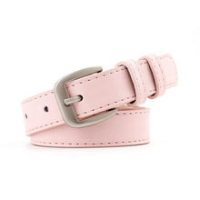 Load image into Gallery viewer, Leather silver and black belt